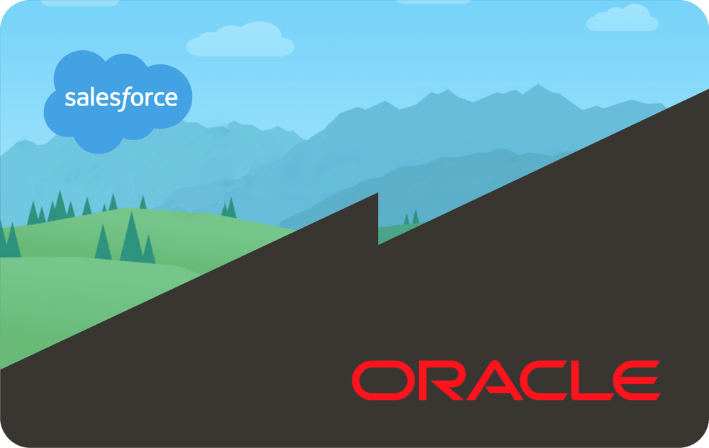 Tracking trajectories a comparative history of oracle and salesforce